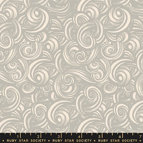 PRE - ORDER Fireglow by Sarah Watts - Smoke RS 2135 11 - Oyster - Half Yard - April 2026 - Modern Fabric Shoppe