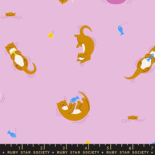 PRE - Order Float by Rashida Coleman Hale - Otterly RS 1145 13 Macaron - Half Yard - January 2027 - Modern Fabric Shoppe