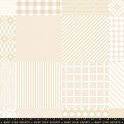 PRE - Order Float by Rashida Coleman Hale - Sample Cheater RS 1149 15 Parchment - Half Yard - January 2027 - Modern Fabric Shoppe