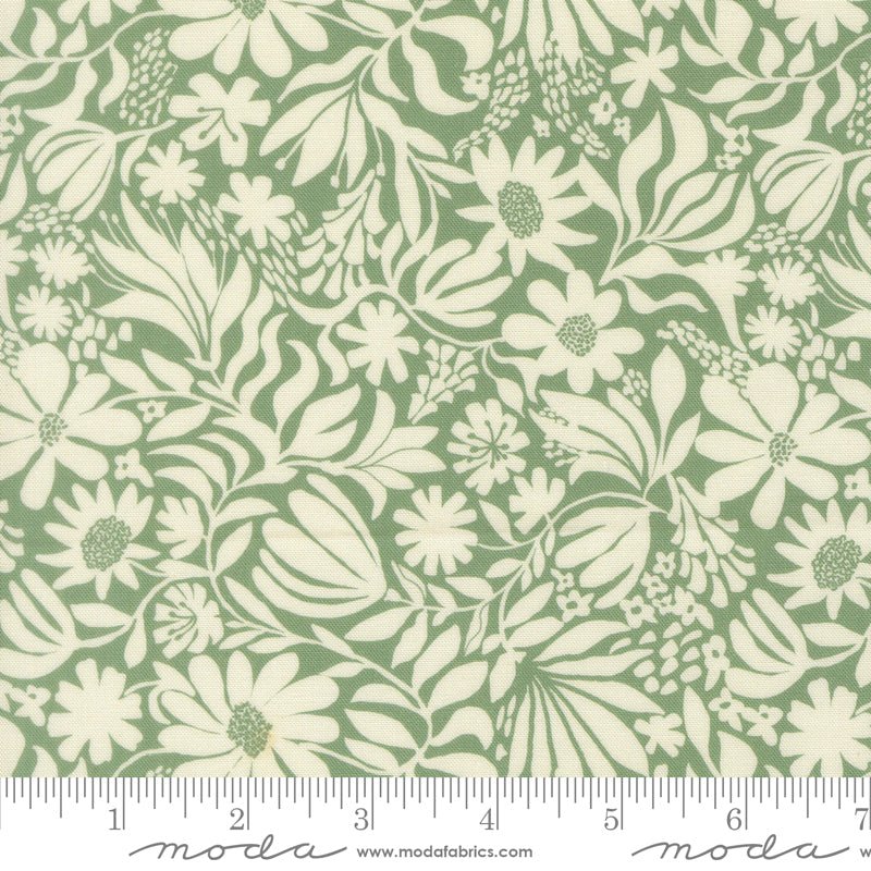 PRE - Order Floriori by Kate Spain - Botanica 27354 15 Sage - Half Yard - January 2027 - Modern Fabric Shoppe