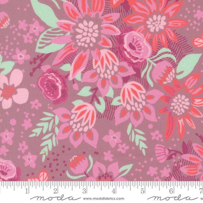 PRE - Order Floriori by Kate Spain - Floret 27350 13 Wisteria - Half Yard - January 2027 - Modern Fabric Shoppe