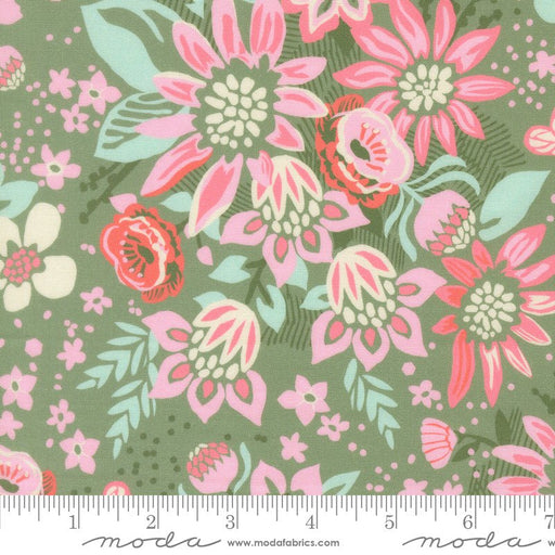 PRE - Order Floriori by Kate Spain - Floret 27350 14 Sage - Half Yard - January 2027 - Modern Fabric Shoppe