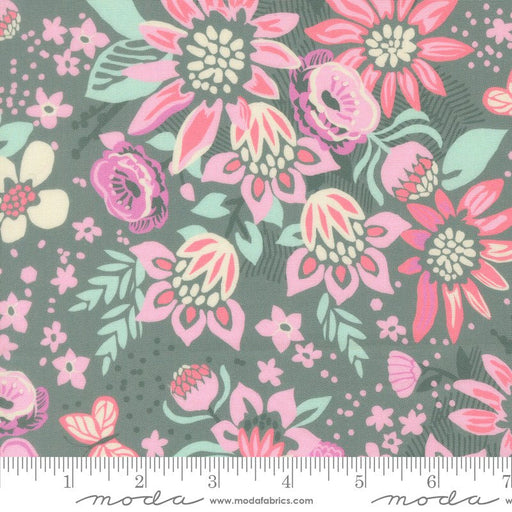 PRE - Order Floriori by Kate Spain - Floret 27350 15 Fog - Half Yard - January 2027 - Modern Fabric Shoppe