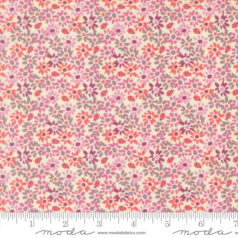 PRE - Order Floriori by Kate Spain - Ladybug 27353 13 Lilac - Half Yard - January 2027 - Modern Fabric Shoppe