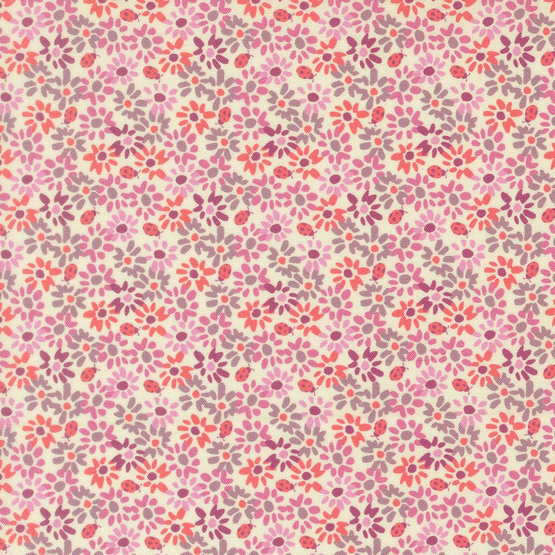 PRE - Order Floriori by Kate Spain - Ladybug 27353 13 Lilac - Half Yard - January 2027 - Modern Fabric Shoppe