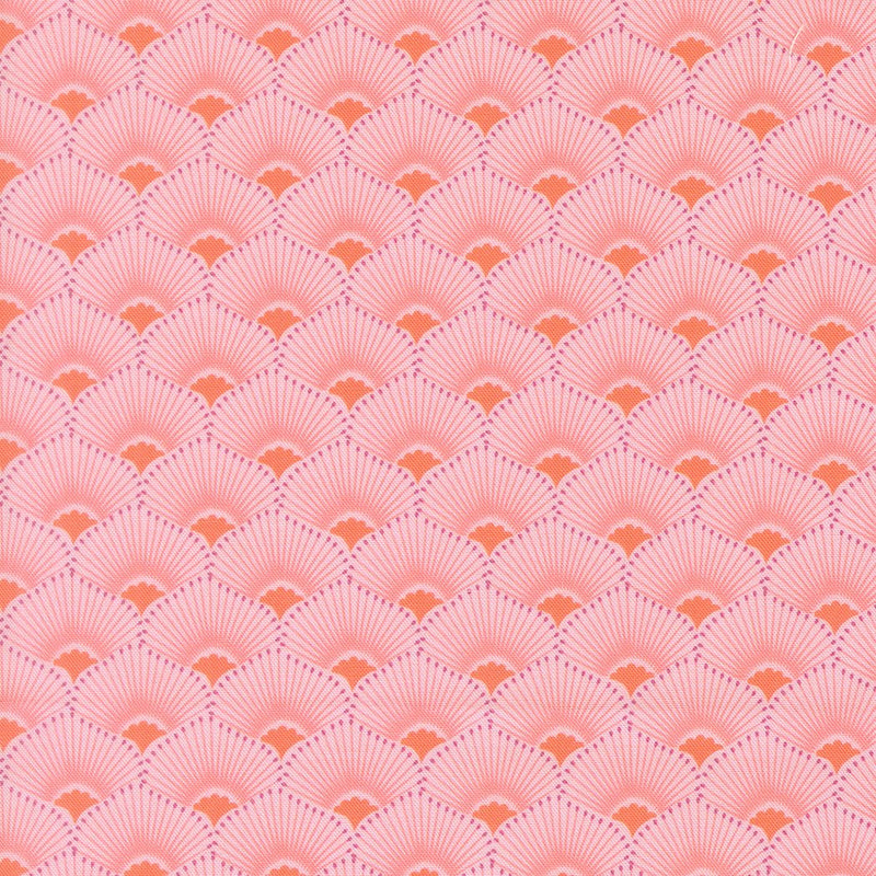 PRE - Order Floriori by Kate Spain - Mimosa 27356 11 Flamingo - Half Yard - January 2027 - Modern Fabric Shoppe