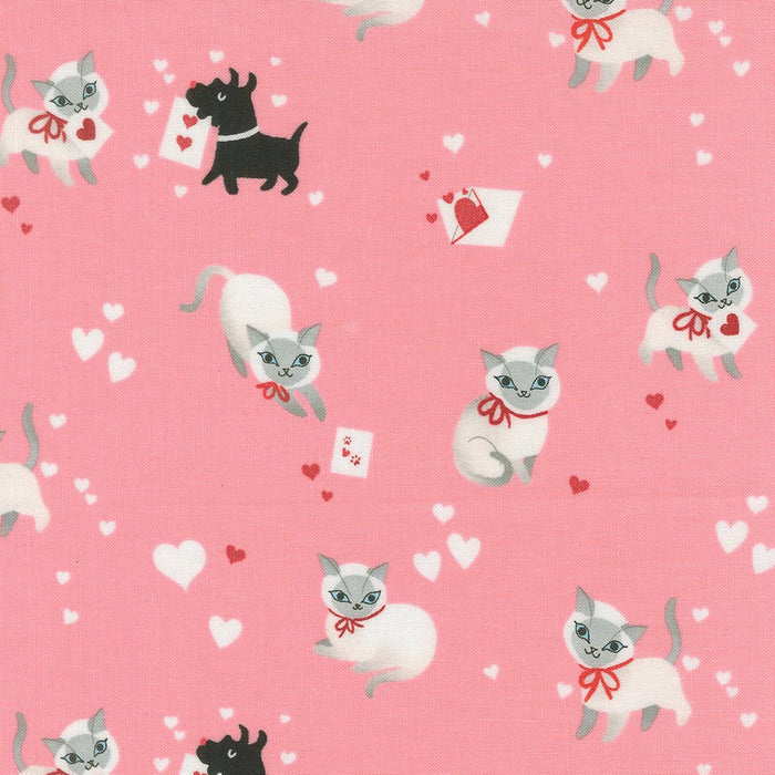PRE - ORDER Funny Valentine by Lizzy House - Ballerina 37140 20 - Half Yard - November 2025 - Modern Fabric Shoppe