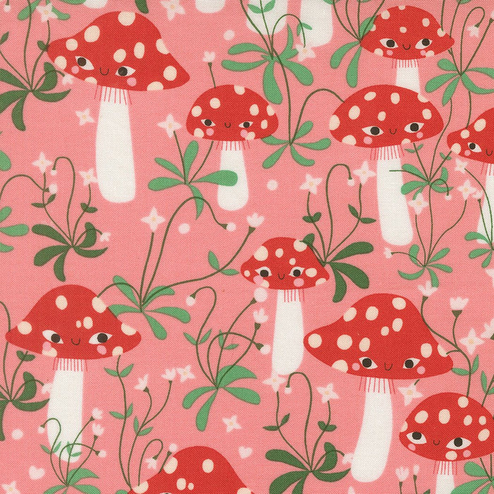 PRE - ORDER Funny Valentine by Lizzy House - Ballerina 37141 19 - Half Yard - November 2025 - Modern Fabric Shoppe
