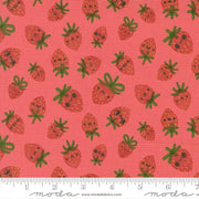 PRE - ORDER Funny Valentine by Lizzy House - Coral 37142 14 - Half Yard - November 2025 - Modern Fabric Shoppe