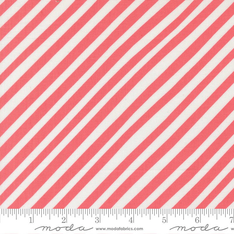 PRE - ORDER Funny Valentine by Lizzy House - Coral 37146 11 - Half Yard - November 2025 - Modern Fabric Shoppe