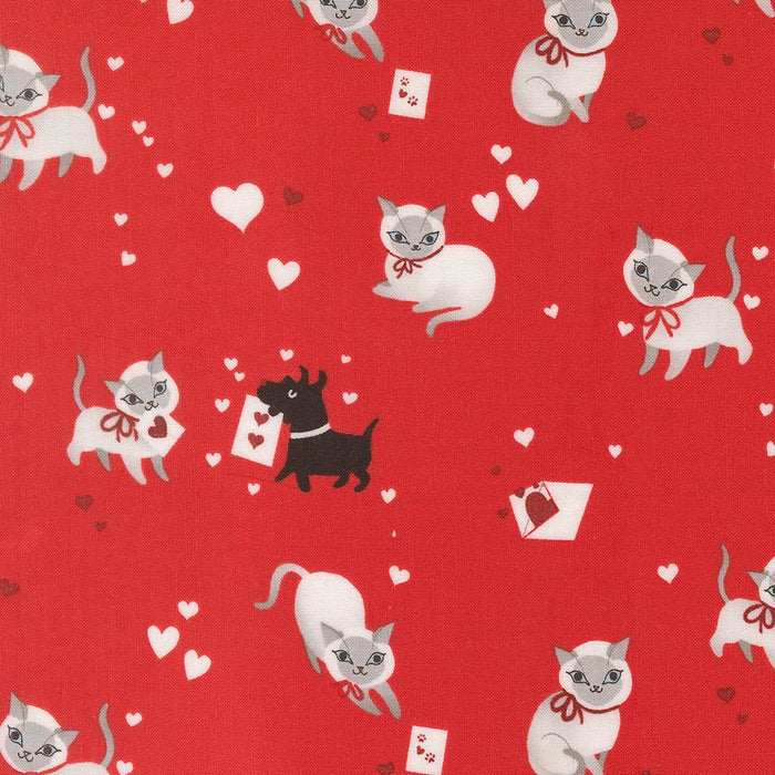PRE - ORDER Funny Valentine by Lizzy House - Love 37140 16 - Half Yard - November 2025 - Modern Fabric Shoppe