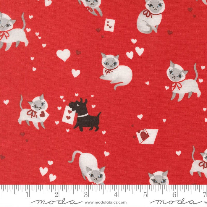 PRE - ORDER Funny Valentine by Lizzy House - Love 37140 16 - Half Yard - November 2025 - Modern Fabric Shoppe