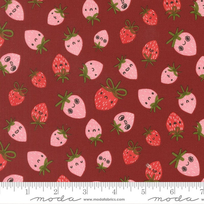 PRE - ORDER Funny Valentine by Lizzy House - Rose 37142 18 - Half Yard - November 2025 - Modern Fabric Shoppe