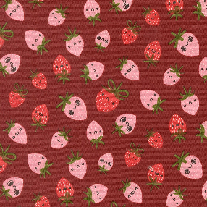 PRE - ORDER Funny Valentine by Lizzy House - Rose 37142 18 - Half Yard - November 2025 - Modern Fabric Shoppe