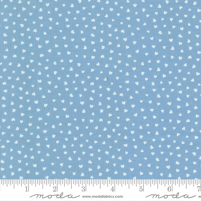 PRE - ORDER Funny Valentine by Lizzy House - Sky 37148 25 - Half Yard - November 2025 - Modern Fabric Shoppe