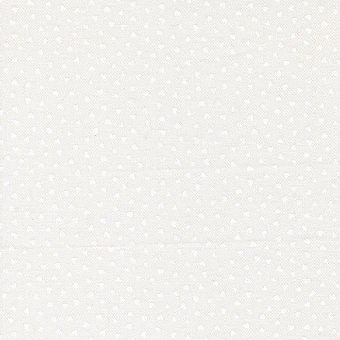 PRE - ORDER Funny Valentine by Lizzy House - White 37148 31 - Half Yard - November 2025 - Modern Fabric Shoppe