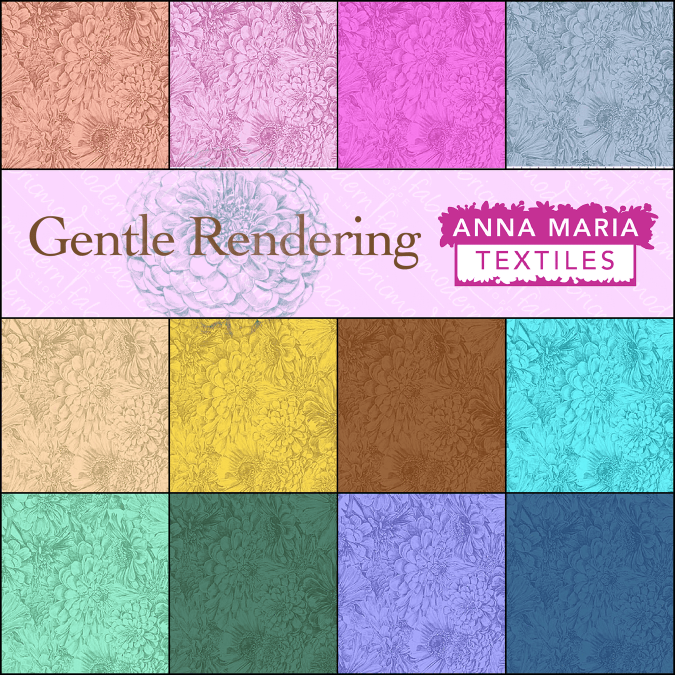 Anna Maria Textiles- Gentle Rendering