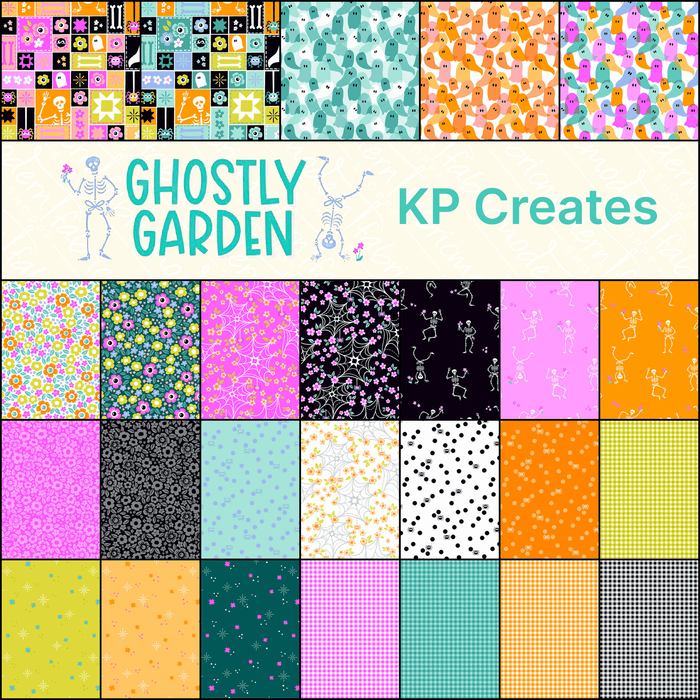 PRE - Order Ghostly Garden by KC Creates - Fat Quarter Bundle - March 2026 - Modern Fabric Shoppe