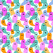 PRE - Order Ghostly Garden by KP Creates - Ghost Party A - 10202 - E Multi - Half Yard - March 2026 - Modern Fabric Shoppe