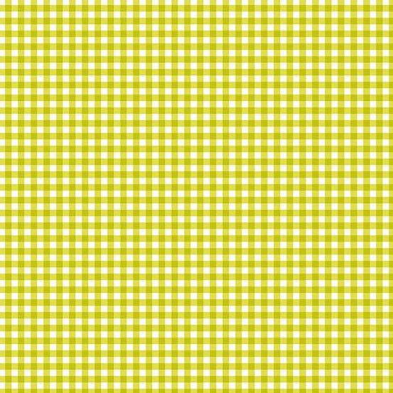 PRE - Order Ghostly Garden by KP Creates - Gingham A - 10199 - G Green - Half Yard - March 2026 - Modern Fabric Shoppe