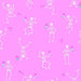 PRE - Order Ghostly Garden by KP Creates - Skelton Jig A - 10196 - E Pink - Half Yard - March 2026 - Modern Fabric Shoppe