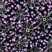 PRE - Order Ghostly Garden by KP Creates - Web and Bloom A - 10198 - K Black - Half Yard - March 2026 - Modern Fabric Shoppe