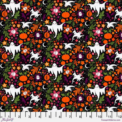 PRE-ORDER Ghostly Greeting by Cori Dantini- Spookacular PWCD111.XBLACK- May 2024 - Modern Fabric Shoppe