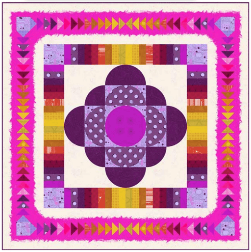 PRE - Order Giucy Giuce - L. F. Party Quilt Kit featuring 40 - July 2025 - Modern Fabric Shoppe