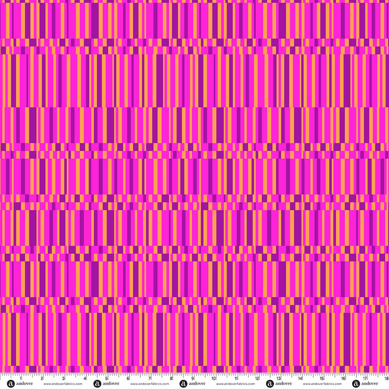 PRE-ORDER Glam by Libs Elliott- Barcode Razzle A-10942-E- Half Yard- June 2027 - Modern Fabric Shoppe