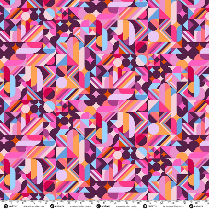 PRE-ORDER Glam by Libs Elliott- Explosion Runway A-10941-E- Half Yard- June 2027 - Modern Fabric Shoppe