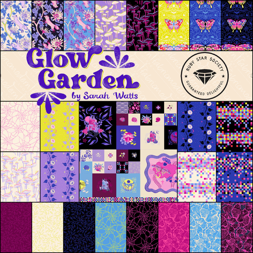 PRE - ORDER - Glow Garden by Sarah Watts - Fat Quarter Bundle - June 2025 - Modern Fabric Shoppe