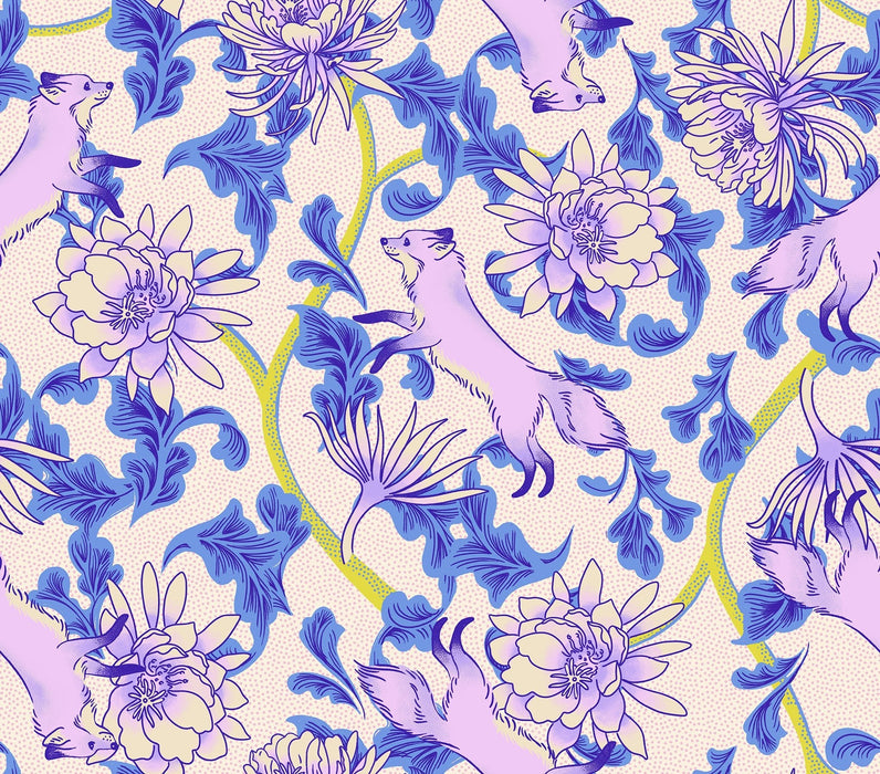 PRE - Order Glow Garden by Sarah Watts - Natural RS 2112 11 - Half Yard - June 2025 - Modern Fabric Shoppe