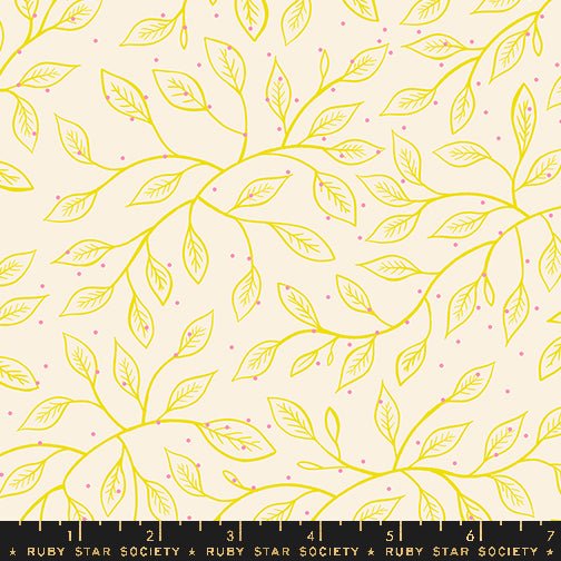 PRE - Order Glow Garden by Sarah Watts - Natural RS 2118 11 - Half Yard - June 2025 - Modern Fabric Shoppe