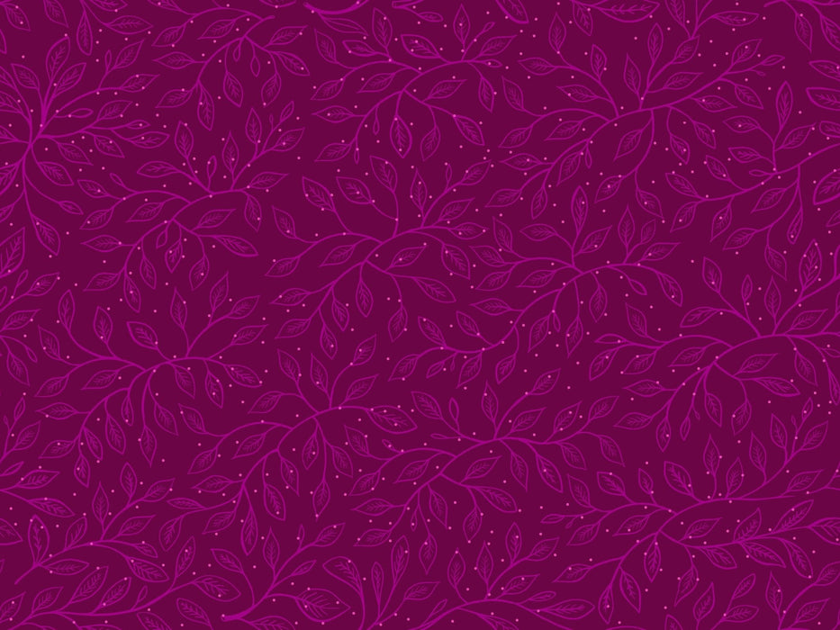 PRE - Order Glow Garden by Sarah Watts - Purple Velvet RS 2118 12N - Half Yard - June 2025 - Modern Fabric Shoppe
