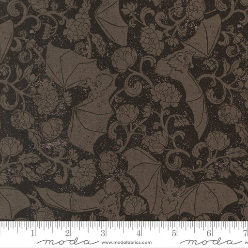 PRE-ORDER Gothic Haunt by Stacy Lest Hsu- Charcoal 21004 16 - Half Yard- May 2027 - Modern Fabric Shoppe