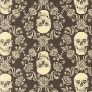 PRE-ORDER Gothic Haunt by Stacy Lest Hsu- Charcoal 21006 15 - Half Yard- May 2027 - Modern Fabric Shoppe