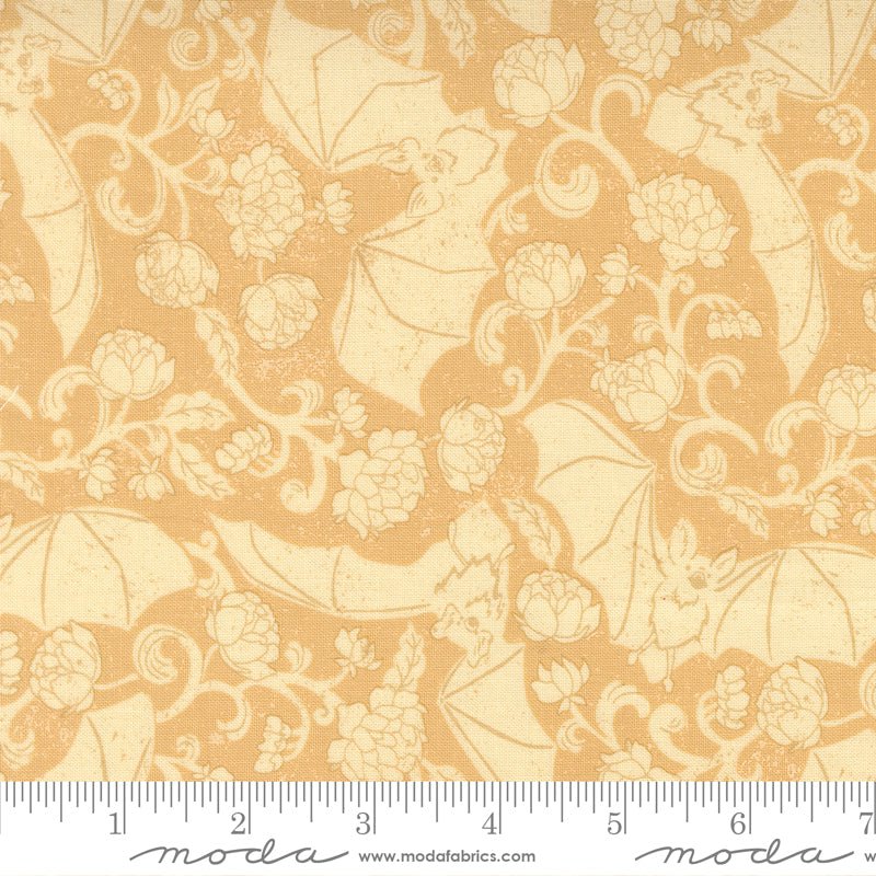 PRE-ORDER Gothic Haunt by Stacy Lest Hsu- Parchment 21004 12 - Half Yard- May 2027 - Modern Fabric Shoppe