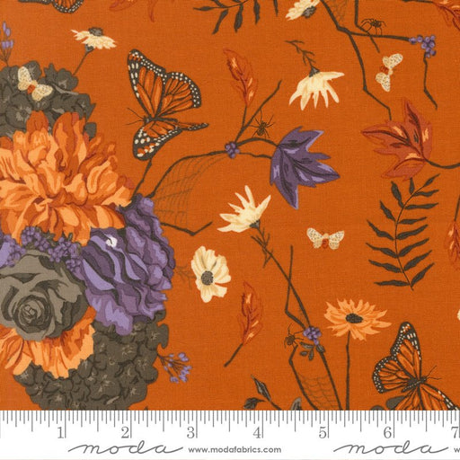 PRE-ORDER Gothic Haunt by Stacy Lest Hsu- Pumpkin 21000 17- Half Yard- May 2027 - Modern Fabric Shoppe