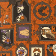 PRE-ORDER Gothic Haunt by Stacy Lest Hsu- Pumpkin 21002 17 - Half Yard- May 2027 - Modern Fabric Shoppe