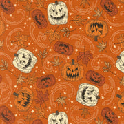PRE-ORDER Gothic Haunt by Stacy Lest Hsu- Pumpkin 21005 17 - Half Yard- May 2027 - Modern Fabric Shoppe