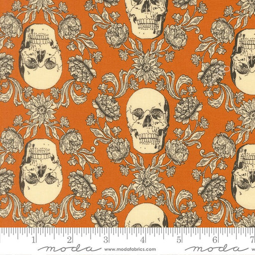 PRE-ORDER Gothic Haunt by Stacy Lest Hsu- Pumpkin 21006 17 - Half Yard- May 2027 - Modern Fabric Shoppe