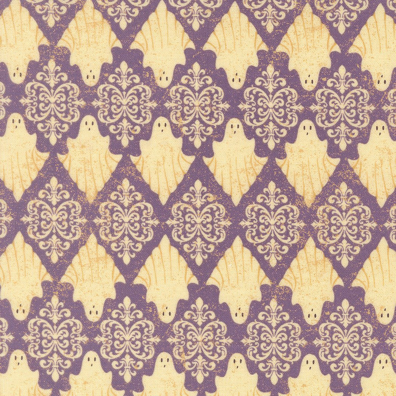 PRE-ORDER Gothic Haunt by Stacy Lest Hsu- Purple Haze 21007 19 - Half Yard- May 2027 - Modern Fabric Shoppe