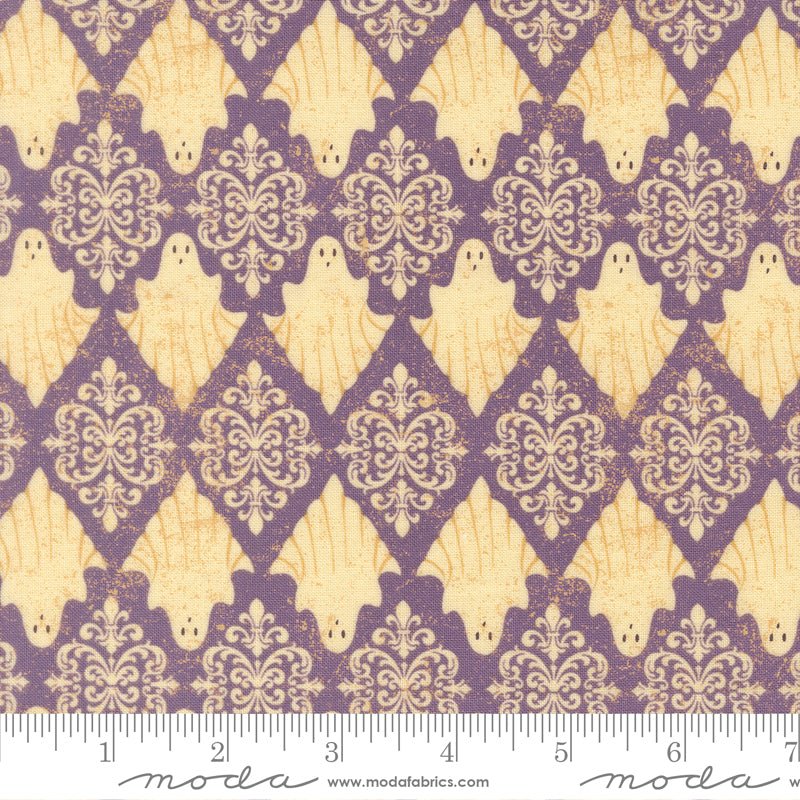 PRE-ORDER Gothic Haunt by Stacy Lest Hsu- Purple Haze 21007 19 - Half Yard- May 2027 - Modern Fabric Shoppe