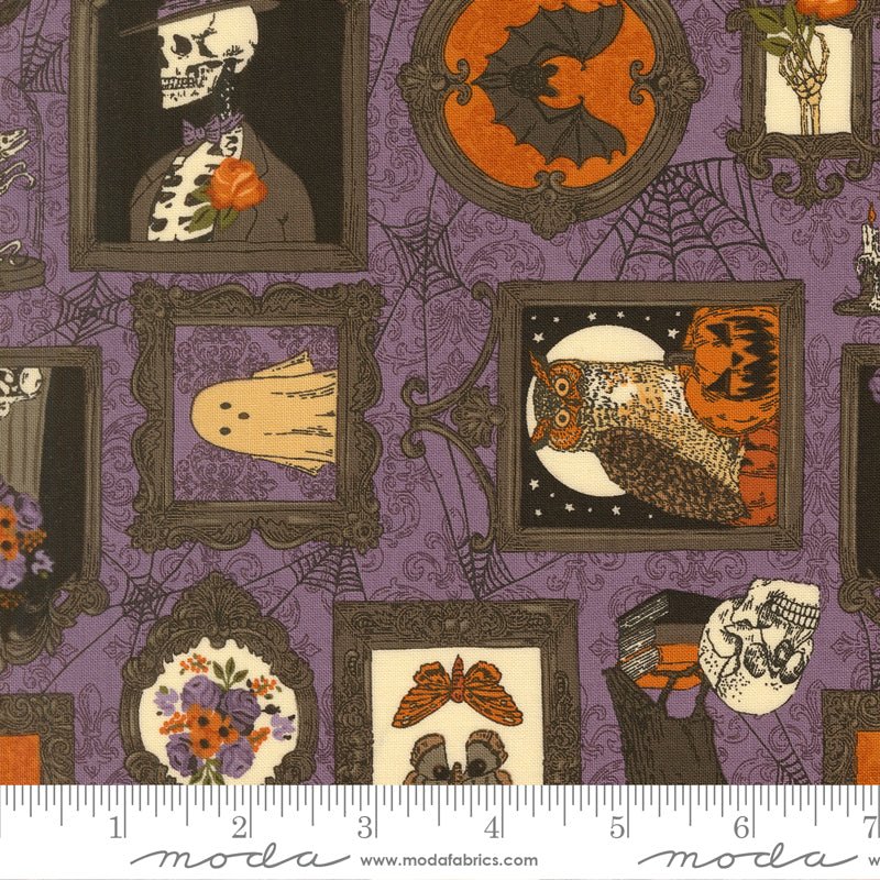 PRE-ORDER Gothic Haunt by Stacy Lest Hsu- Purple Potion 21002 19 - Half Yard- May 2027 - Modern Fabric Shoppe