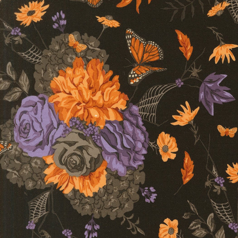 PRE-ORDER Gothic Haunt by Stacy Lest Hsu- Raven 21000 16- Half Yard- May 2027 - Modern Fabric Shoppe