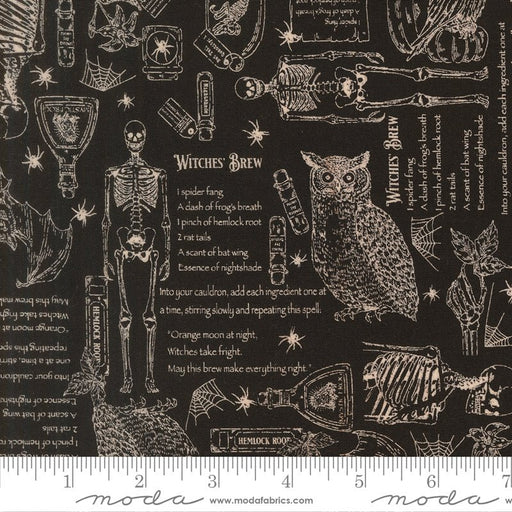PRE-ORDER Gothic Haunt by Stacy Lest Hsu- Raven 21003 16 - Half Yard- May 2027 - Modern Fabric Shoppe