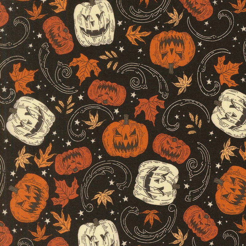 PRE-ORDER Gothic Haunt by Stacy Lest Hsu- Raven 21005 16 - Half Yard- May 2027 - Modern Fabric Shoppe