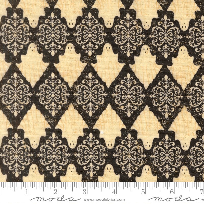 PRE-ORDER Gothic Haunt by Stacy Lest Hsu- Raven 21007 16 - Half Yard- May 2027 - Modern Fabric Shoppe