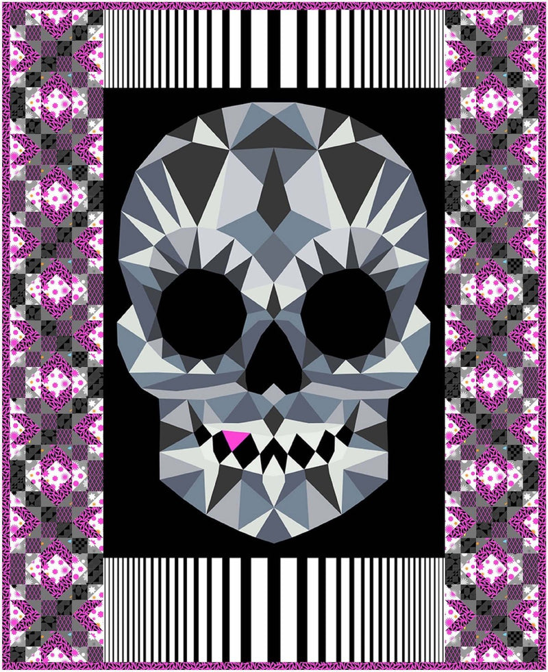 PRE - Order Happy Skullidays 1 Quilt Kit featuring Prismatic by Libs Elliott - August 2026 - Modern Fabric Shoppe