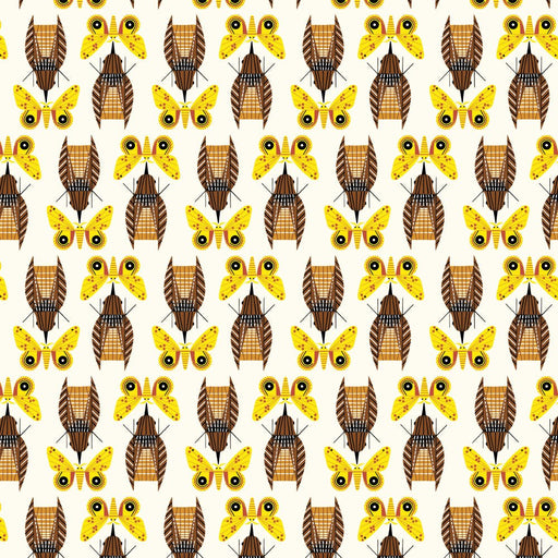 PRE - ORDER Harvest Vol. 3 by Charley Harper - Survival Savvy CH - 416 Half Yard - January 2025 - Modern Fabric Shoppe